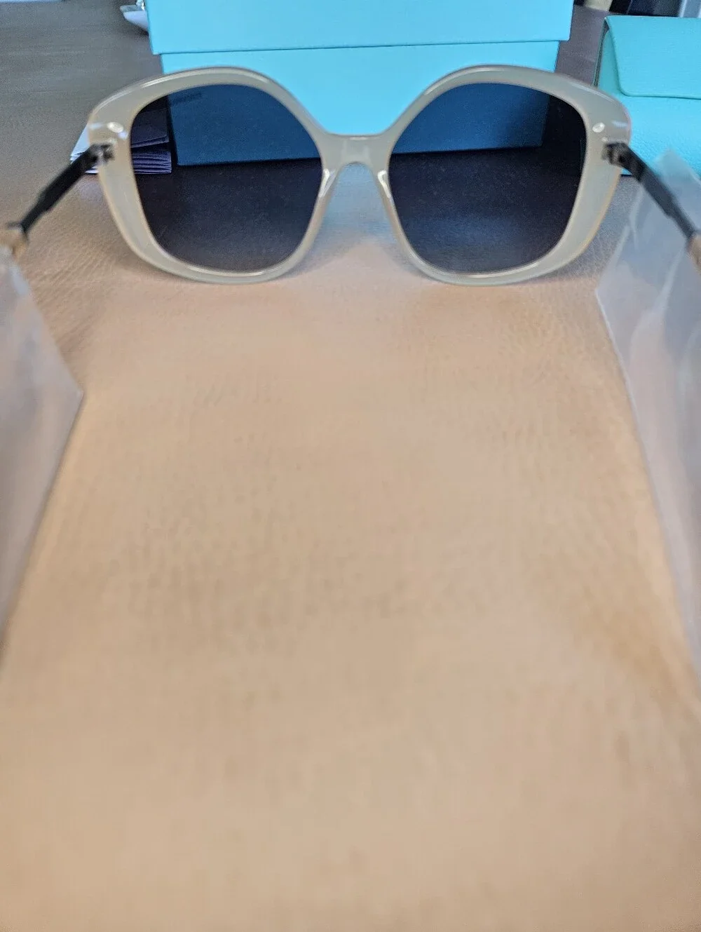 Tiffany & Co. Beige Boho Sunglasses